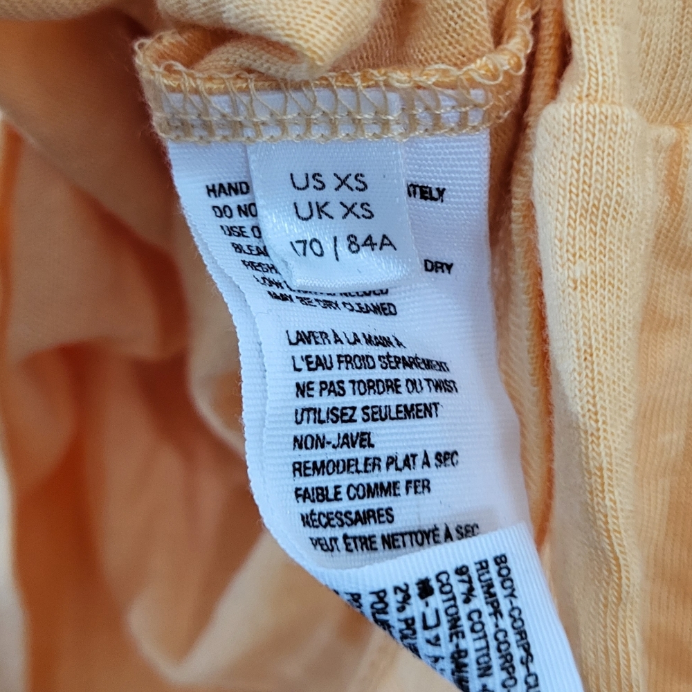 Free People Right On Time Tunic Tank Top in Apricot Orange XS - Picture 8 of 9